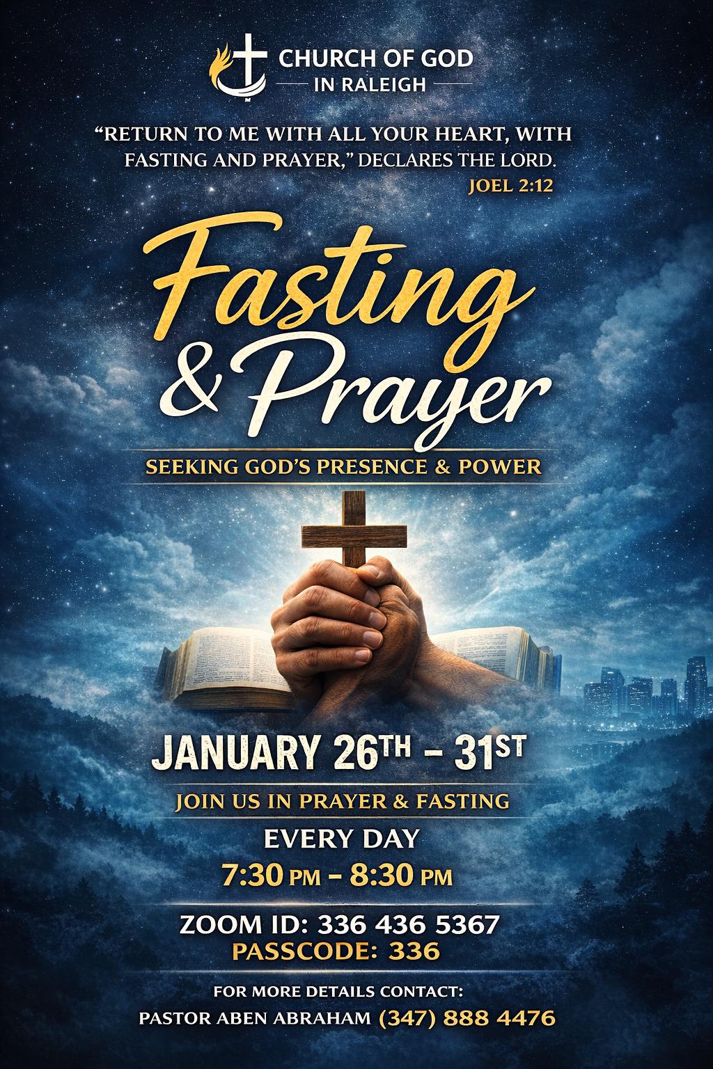 Special Fasting Prayer